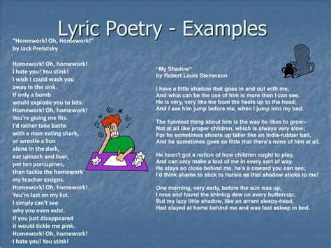 occur as a result. . Lyric poem clue